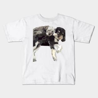 Two Dogs 3 Kids T-Shirt